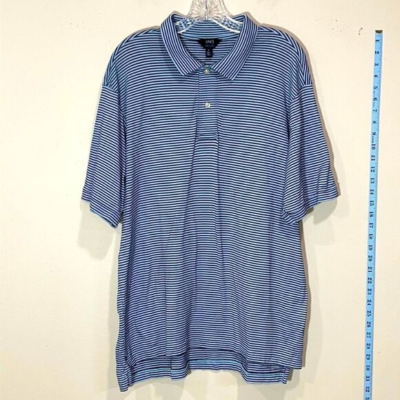 LINCS David Chu Other - Blue Striped Golf Polo By LINCS David Chu. Size Large.
